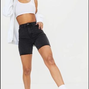 Free people dad/Bermuda denim shorts